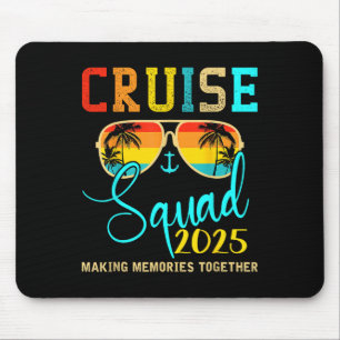 Squad Crew Cruise 2025 Zomervakantie Matching Fa Muismat