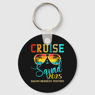 Squad Crew Cruise 2025 Zomervakantie Matching Fa Sleutelhanger