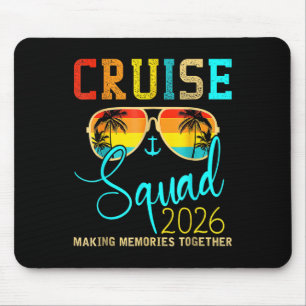 Squad Crew Cruise 2026 Zomer Vakantie Matching Fa Muismat