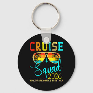Squad Crew Cruise 2026 Zomer Vakantie Matching Sleutelhanger