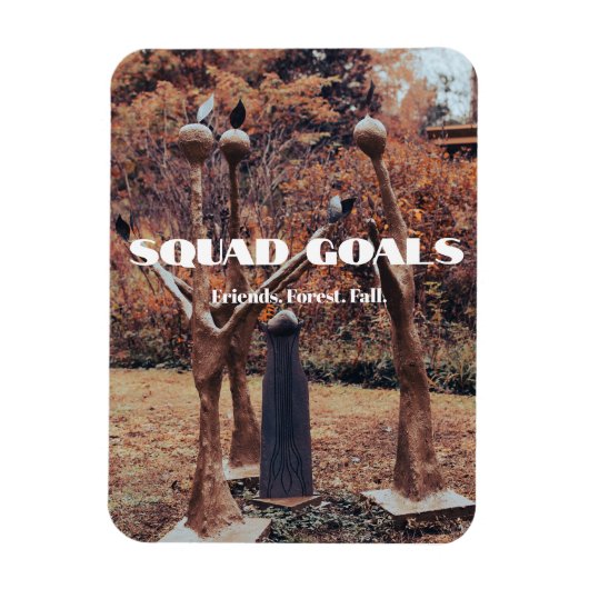 Squad Doelen Flexibele Fotomagneet voor Besties Magneet (Verticaal)