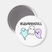 Squad Geesten Grappige Halloween Geest Grappenmake Magneet (Voorkant / Achterkant)