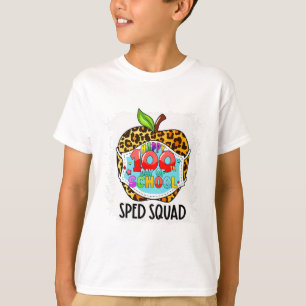 Squad Gelukkige 100ste Dag Van School Gezichtsmask T-shirt