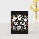 Squad Ghosts komt overeen met grappige Halloween 1 Kaart (Gele Bloem)