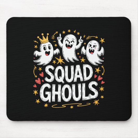 Squad Ghosts komt overeen met grappige Halloween 1 Muismat (Voorkant)