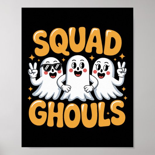 Squad Ghosts komt overeen met grappige Halloween 2 Poster (Voorkant)