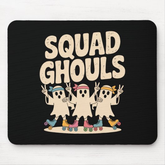 Squad Ghosts komt overeen met grappige Halloween 6 Muismat (Voorkant)