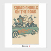 Squad Ghouls Cruisen in stijl Sticker (Vel)