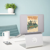 Squad Ghouls Cruisen in stijl Sticker (Laptop op bureau)