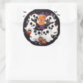 Squad Ghouls | ExDesigner | Halloween Vierkante Sticker (Tas)