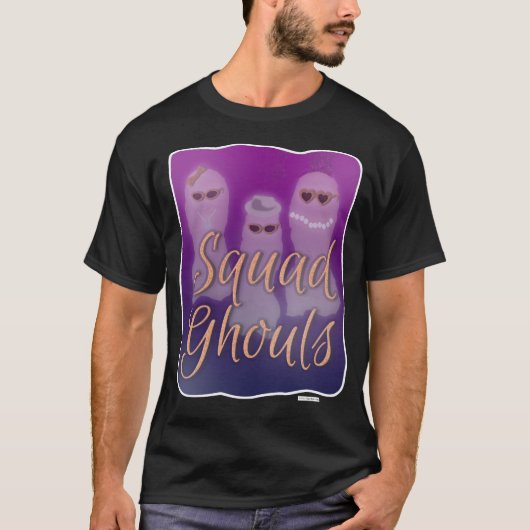 Squad Ghouls Geweldige Halloween Slogan T-shirt (Voorkant)