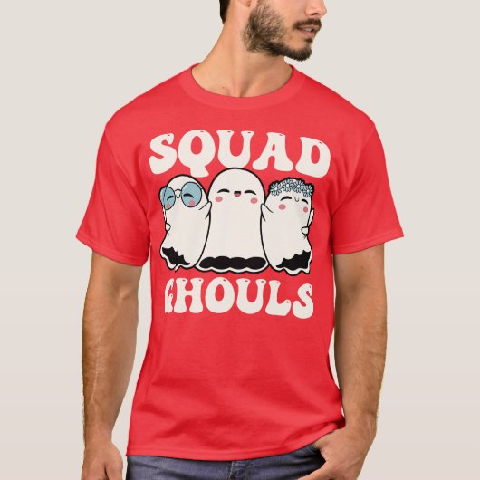 Squad Ghouls Halloween Cute Ghosts by Tobe Fonseca T-shirt (Voorkant)