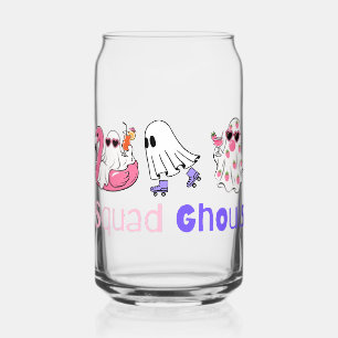 SQUAD GHOULS Halloween Meisje Geesten Blikvorm Glas