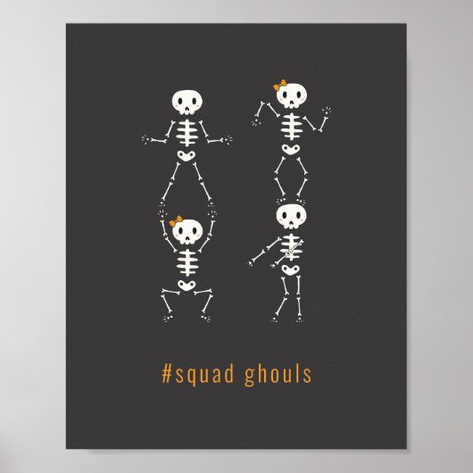 Squad Ghouls Halloween Poster (Voorkant)