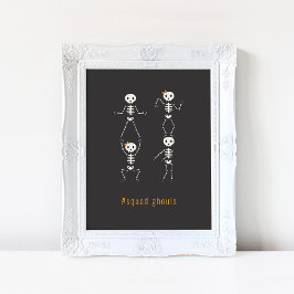 Squad Ghouls Halloween Poster