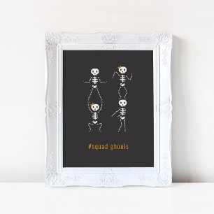 Squad Ghouls Halloween Poster