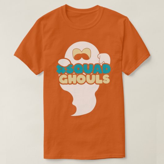 Squad Ghouls Happy Halloween Spooky Scary Creepy D T-shirt (Design voorkant)