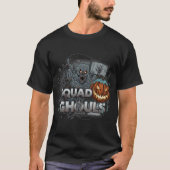 Squad Ghouls Kleurrijke Halloween Horror T-shirt (Voorkant)