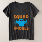 Squad Ghouls Plus Size T-Shirt (Design voorkant)