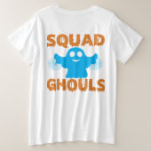 Squad Ghouls Plus Size T-Shirt (Design achterkant)