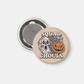 Squad Ghouls - Spooky Halloween Magnet (Voorkant / Achterkant)