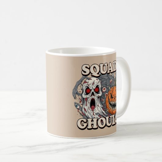 Squad Ghouls - Spooky Halloween Mok (Voorkant rechts)