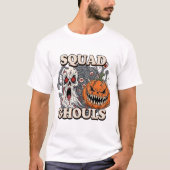 Squad Ghouls - Spooky Halloween T-shirt (Voorkant)
