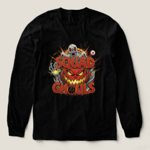 Squad Ghouls stripboek Horror Halloween Tri-Blend Shirt