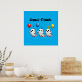 Squad Ghouls T-shirt Poster (Keuken)