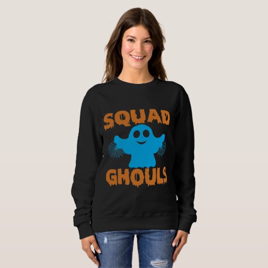 Squad Ghouls Woman's Sweatshirt (Voorkant volledig)