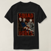 Squad Goals Fun Halloween Costume Horror Movie Cre T-shirt (Design voorkant)