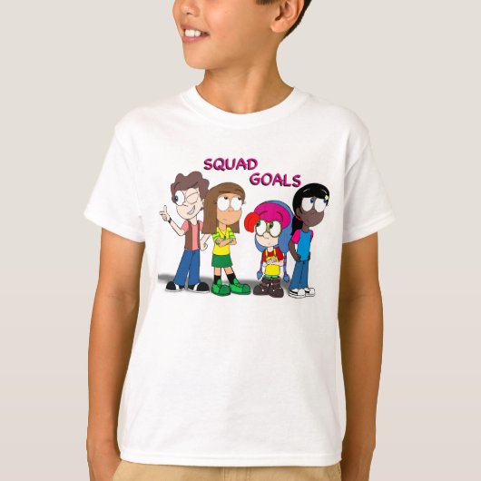 Squad Goals Shirt (Kid’s) (Voorkant)