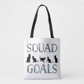 Squad Goals Tote Bag (Voorkant)