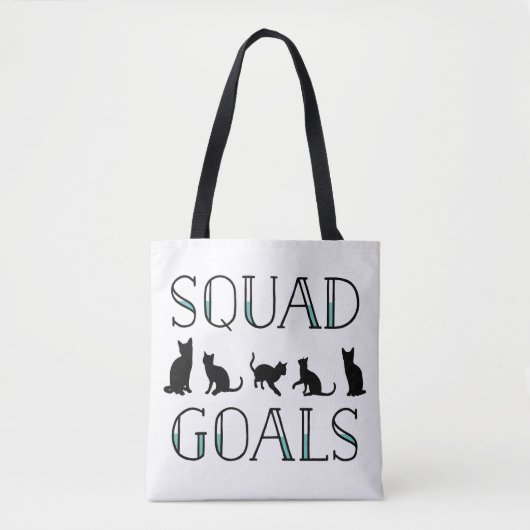 Squad Goals Tote Bag (Voorkant)