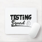 Squad Grappig examen Test Dag Cadeaus voor Student Muismat (Met muis)