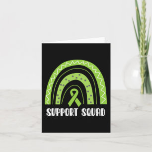 Squad Green Rainbow Nierziekte bewustzijn Kaart