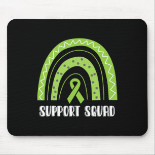 Squad Green Rainbow Nierziekte bewustzijn Muismat