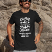 Squad Groep Vrienden Aangepaste Verjaardag Wit T-shirt