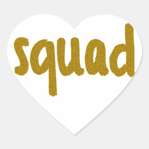 Squad Hart Sticker