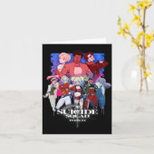 Squad Isekai Klaar Om Te Vechten Ontwerp Kaart (Gele Bloem)