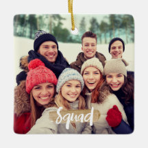Squad kerstinstagram Ornament