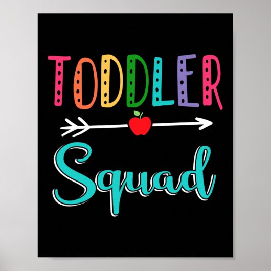 Squad leraar terug naar school poster (Voorkant)