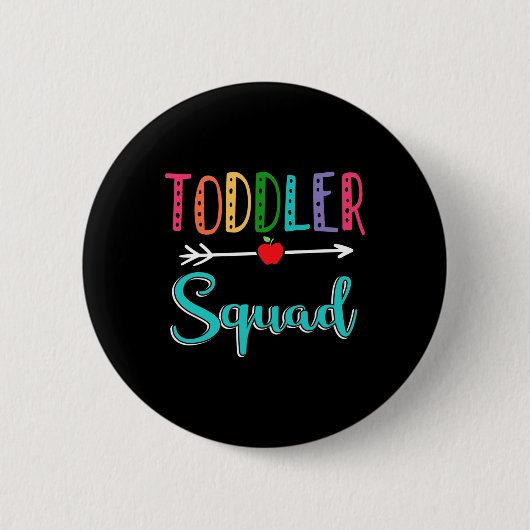 Squad leraar terug naar school ronde button 5,7 cm (Voorkant)