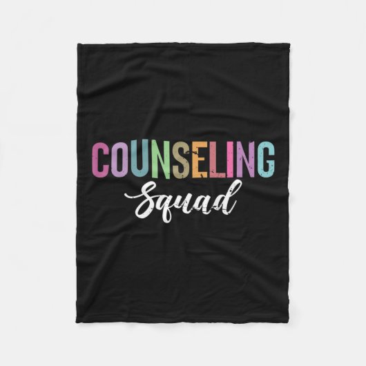Squad Mental Health Awareness Fleece Deken (Voorkant)