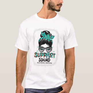 Squad Messy Bun Butterfly T-shirt