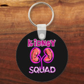 Squad Nefrologie Verpleegkundige Dialyse Technicus Sleutelhanger (Voorkant)