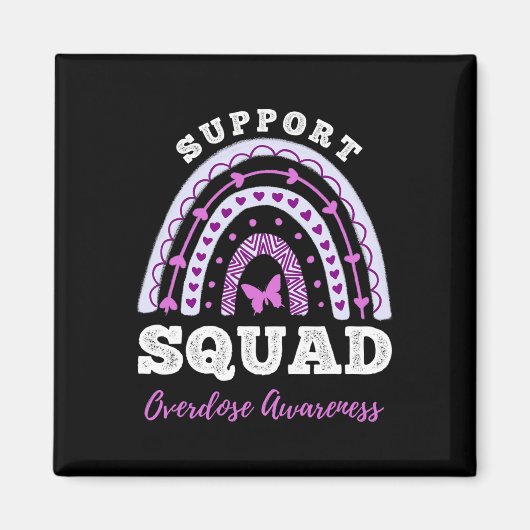 Squad Overdosis Bewustzijn Rainbow Magneet (Voorkant)