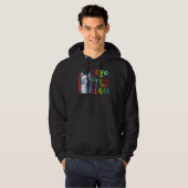 Squad Pre K Teacher Back To School No Prob Llama G Hoodie (Voorkant volledig)