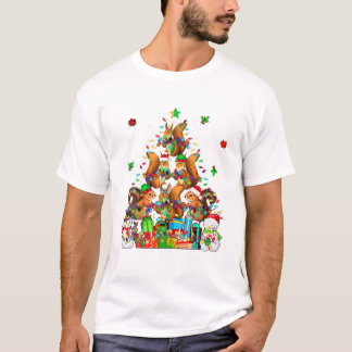 Squad Santa Elf Reindeer T-shirt