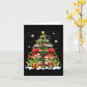 Squad Santa Salmon B Grouper Fishes Collectie XMA Kaart (Gele Bloem)